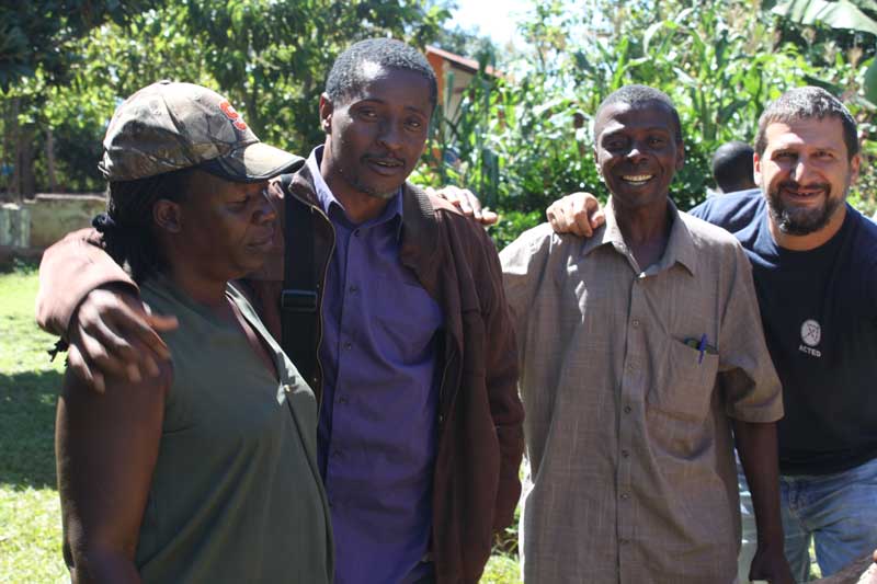 Evans Mangwende is a permaculture teacher and community leader in Zimbabwe